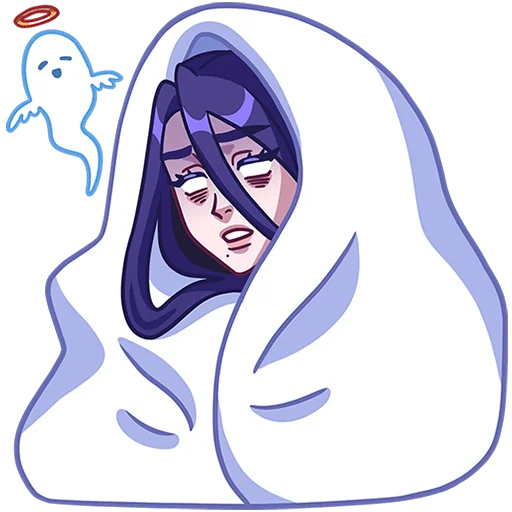 👻 Стикер «Нова без текста» для Telegram