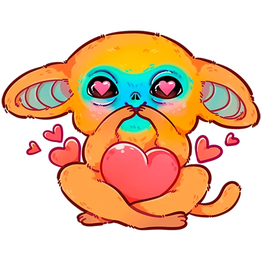 🥰 Стикер «Очи Без Текста» для Telegram