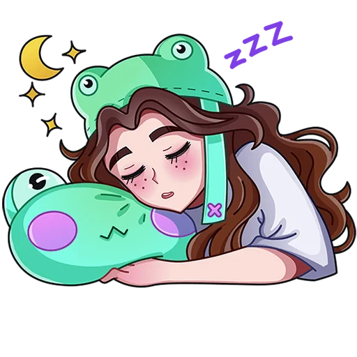 😴 Стикер «Такие друзья Без Текста» для Telegram