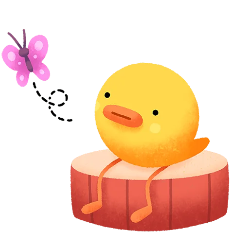 🦋 Стикер «Цыпчик Без Текста» для Telegram