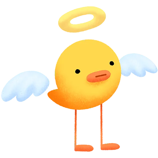 😇 Стикер «Цыпчик Без Текста» для Telegram