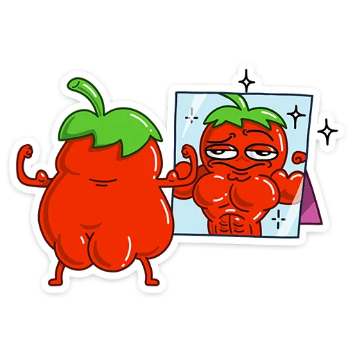 💪 Стикер «Перец» для Telegram