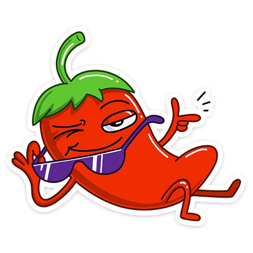 😎 Стикер «Перец» для Telegram