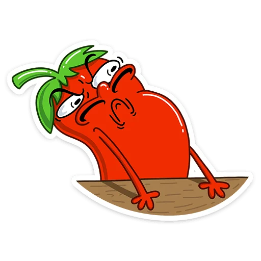 😡 Стикер «Перец» для Telegram