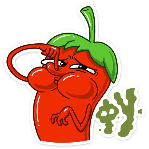 🤮 Стикер «Перец» для Telegram