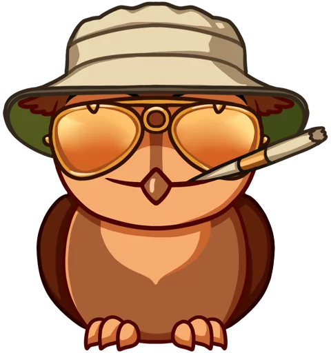 👓 Стикер «Phil» для Telegram