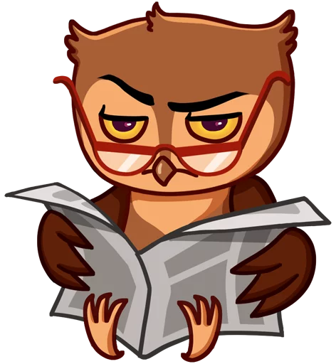 📰 Стикер «Phil» для Telegram