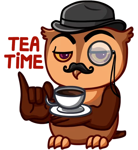 ☕ Стикер «Phil» для Telegram