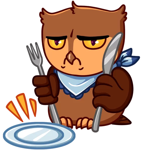 🍴 Стикер «Phil» для Telegram