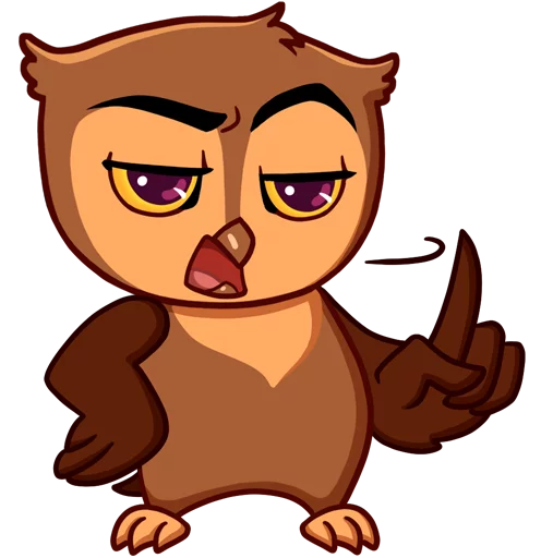 👆 Стикер «Phil» для Telegram