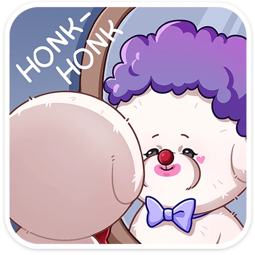 🤡 Стикер «Пиф» для Telegram