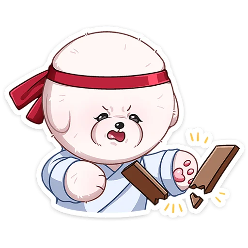 👊 Стикер «Пиф» для Telegram