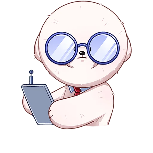 🤓 Стикер «Пиф Без Текста» для Telegram