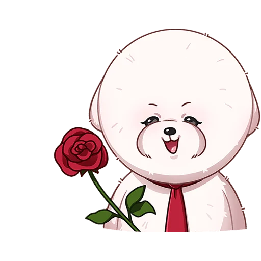 🌹 Стикер «Пиф Без Текста» для Telegram