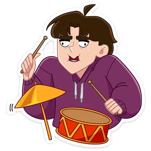 🥁 Стикер «Пикчер» для Telegram