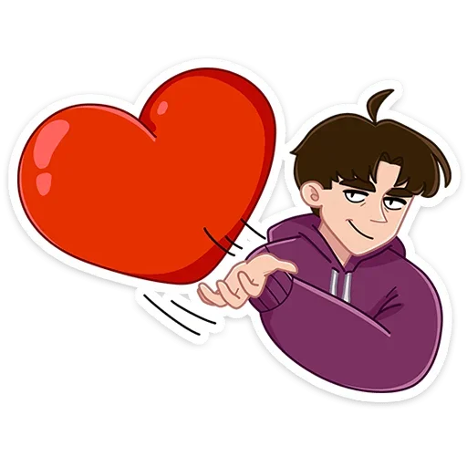 ❤️ Стикер «Пикчер» для Telegram