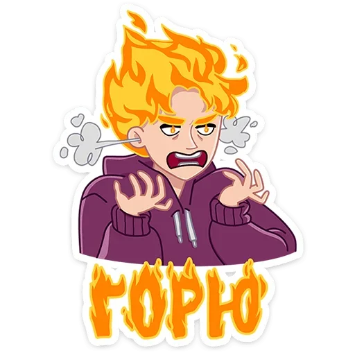 😤 Стикер «Пикчер» для Telegram