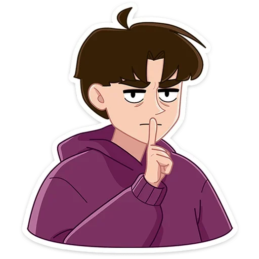 🤫 Стикер «Пикчер» для Telegram