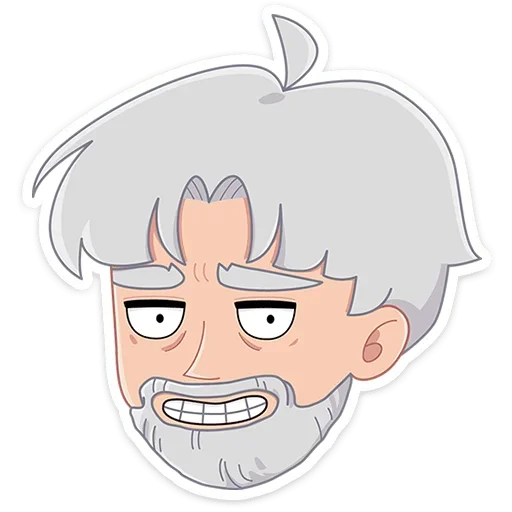 👨‍🦳 Стикер «Пикчер» для Telegram