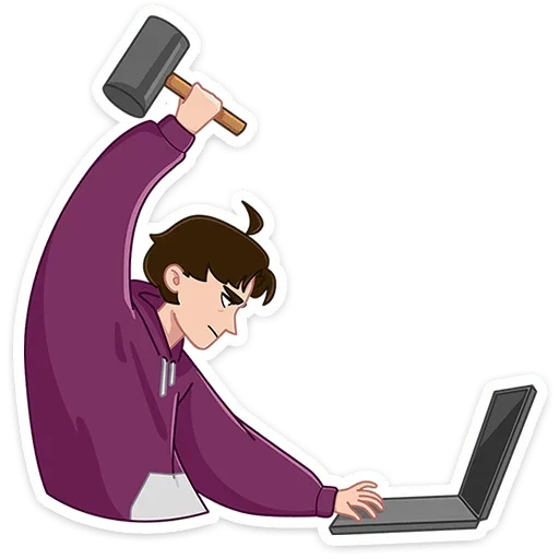 👨‍💻 Стикер «Пикчер» для Telegram