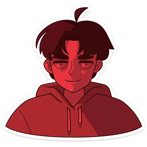 😈 Стикер «Пикчер» для Telegram