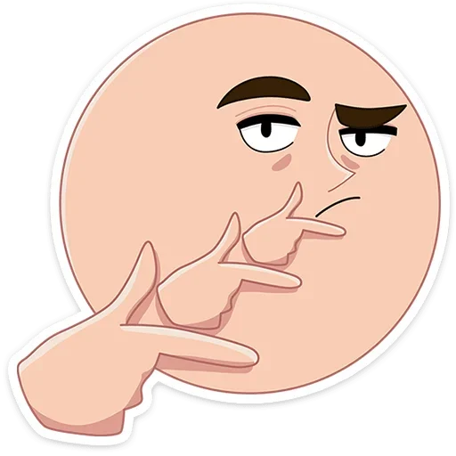 🤔 Стикер «Пикчер» для Telegram