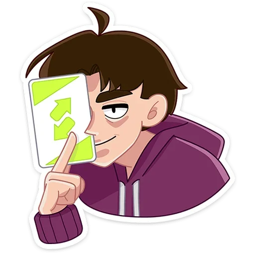 🔃 Стикер «Пикчер» для Telegram