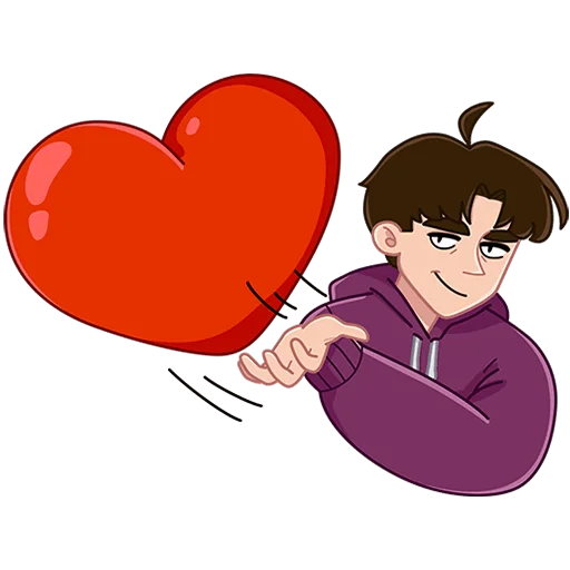 ❤️ Стикер «Пикчер Без текста» для Telegram