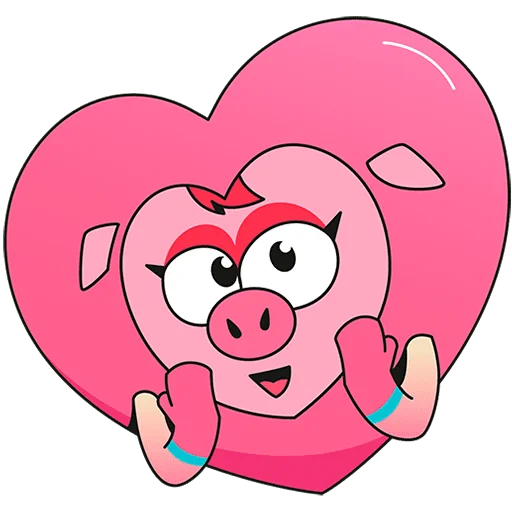 🥰 Стикер «Смешарики ПинКод 2 Без Текста» для Telegram
