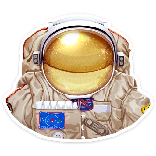 👽 Стикер «Поехали!» для Telegram