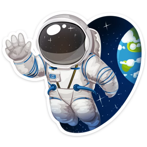 👋 Стикер «Поехали!» для Telegram