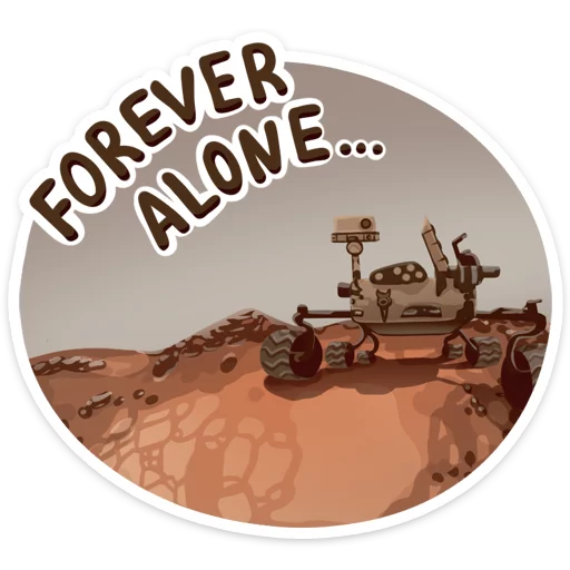 😞 Стикер «Поехали!» для Telegram