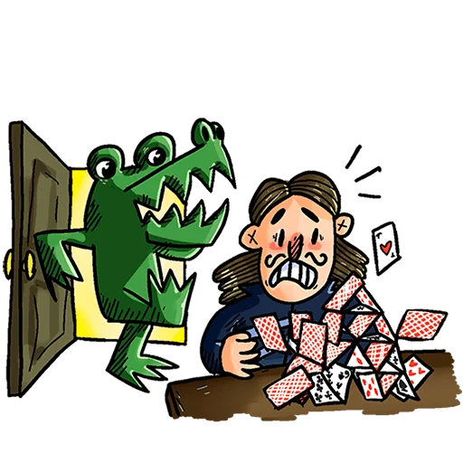 🃏 Стикер «Преколер и Кроко Без Текста» для Telegram