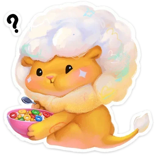 🙂 Стикер «Пафф» для Telegram