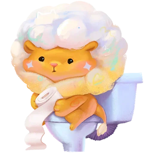 🚽 Стикер «Пафф Без Текста» для Telegram