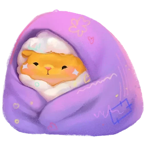 😴 Стикер «Пафф Без Текста» для Telegram