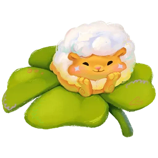 🍀 Стикер «Пафф Без Текста» для Telegram