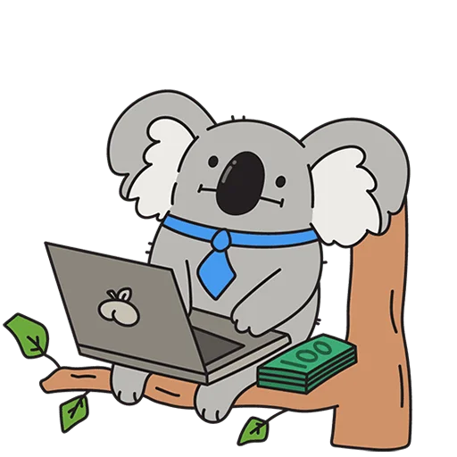 🐨 Стикер «Каламбуры Без Текста» для Telegram