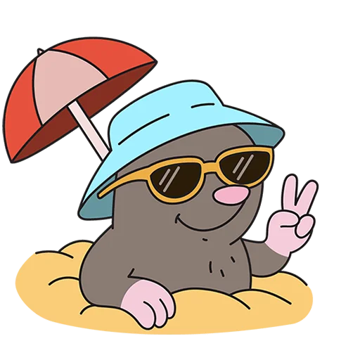✌️ Стикер «Каламбуры Без Текста» для Telegram