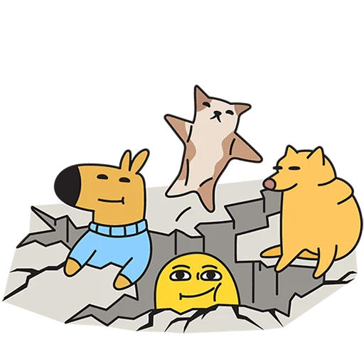 😏 Стикер «Каламбуры Без Текста» для Telegram