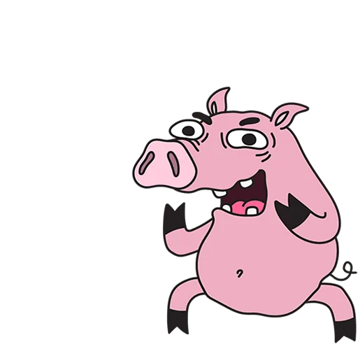 🐷 Стикер «Каламбуры Без Текста» для Telegram