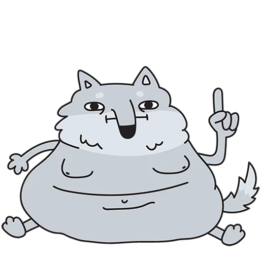 🐺 Стикер «Каламбуры Без Текста» для Telegram