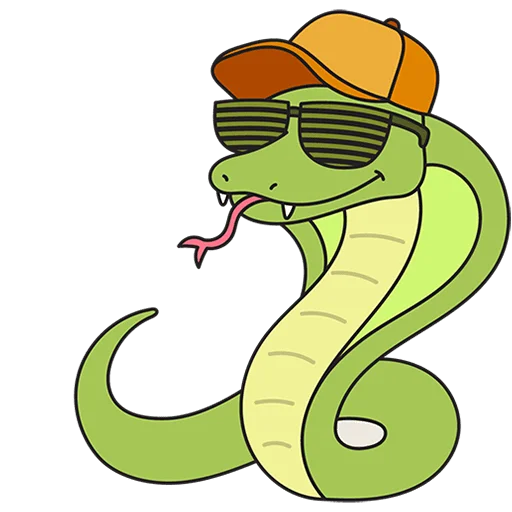 🐍 Стикер «Каламбуры Без Текста» для Telegram
