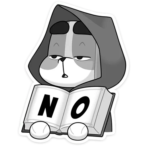 🙅‍♂️ Стикер «Пес» для Telegram