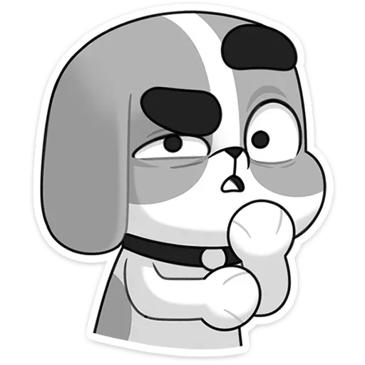 🤔 Стикер «Пес» для Telegram