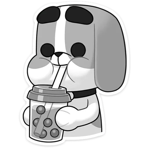 🧃 Стикер «Пес» для Telegram