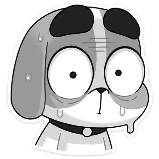 🥵 Стикер «Пес» для Telegram