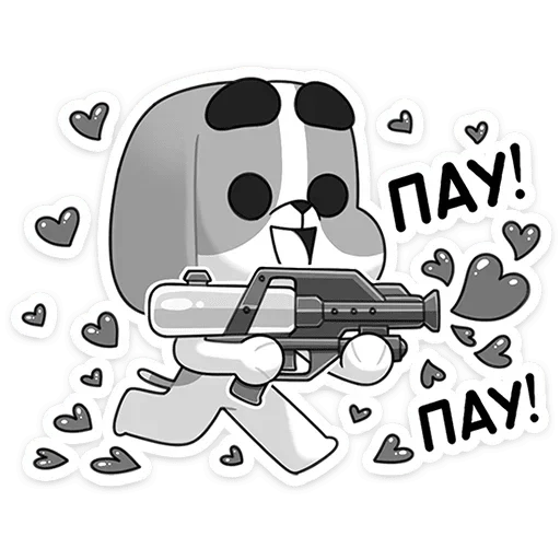 🥰 Стикер «Пес» для Telegram