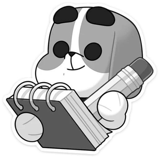 🗒 Стикер «Пес» для Telegram