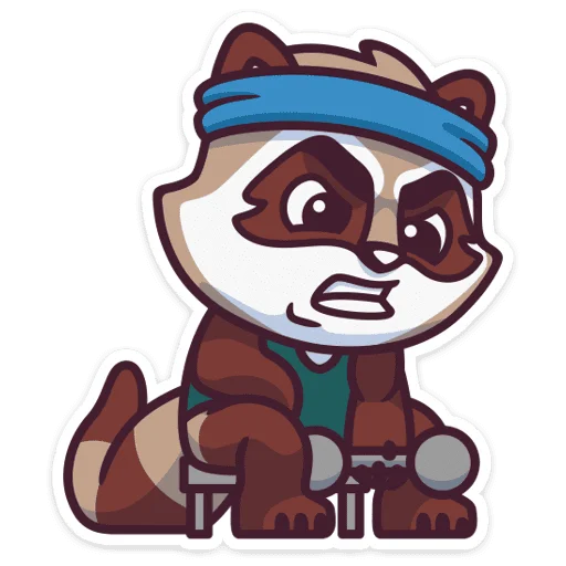 💪 Стикер «Ральф» для Telegram